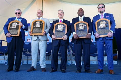 Hall of Fame inductions by year .
